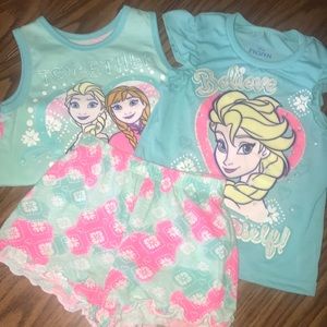 Disney frozen 3 pc set 5T